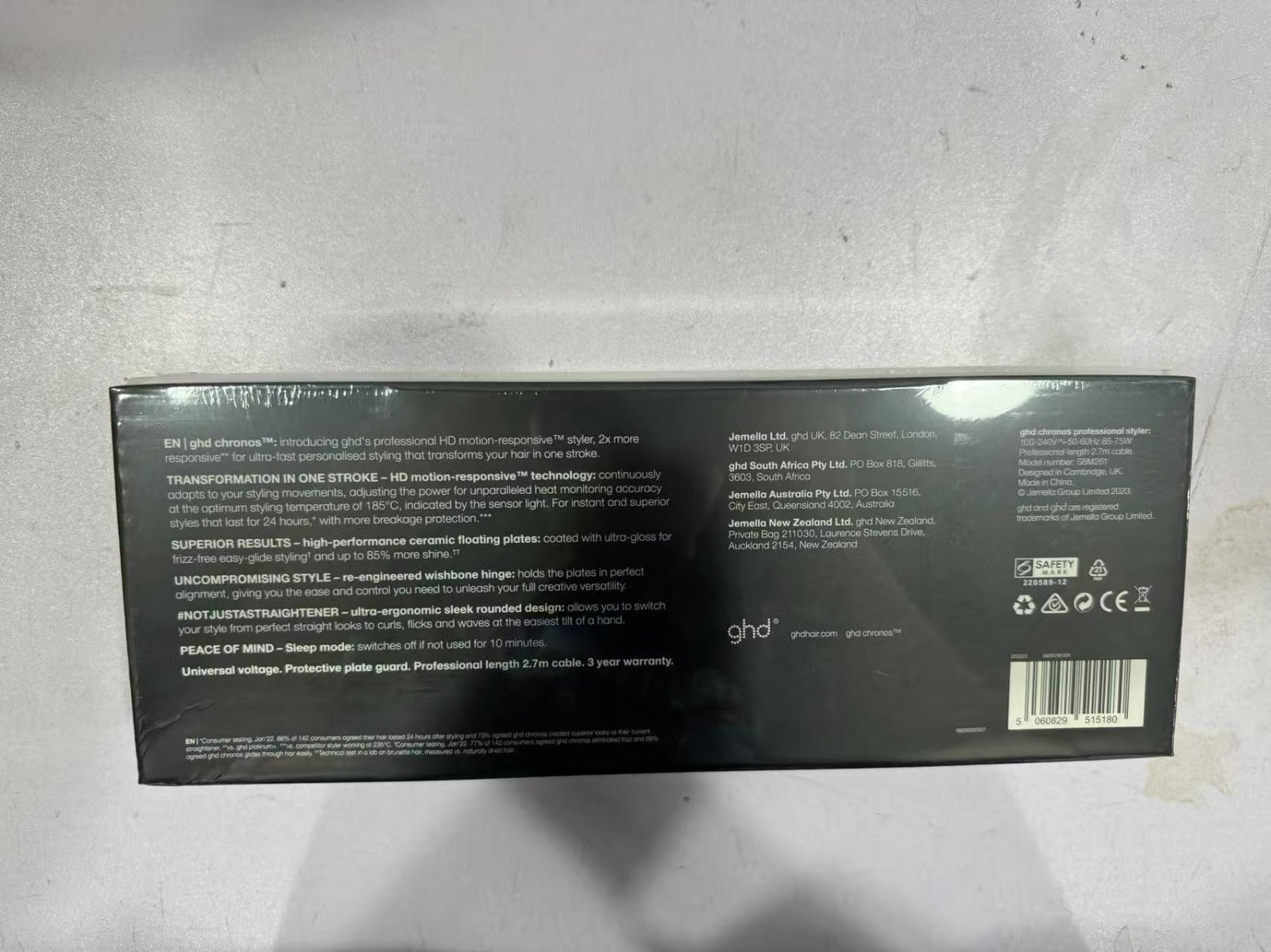 GHD Chronos – Piastra per Capelli Ricondizionata a Nuovo con Confezione Originale