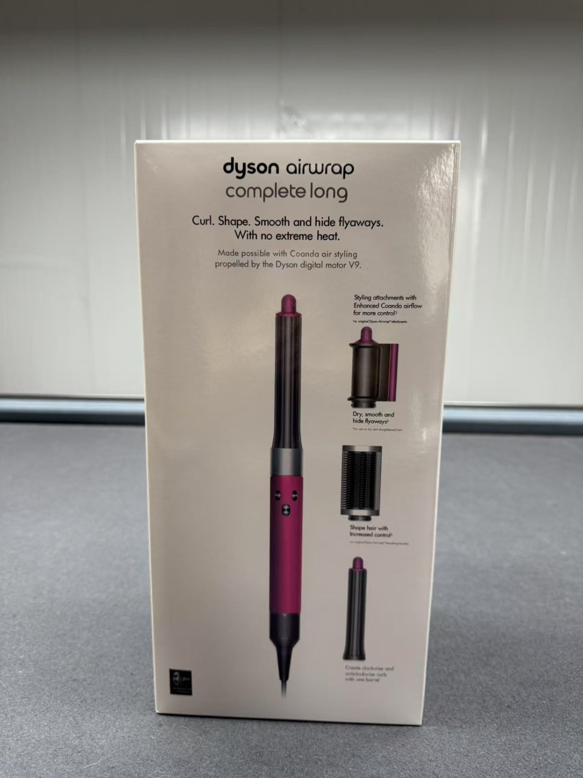 Dyson Airwrap Complete Long HS05 – Ricondizionato a Nuovo con Confezione Originale e Accessori (7 Colori)