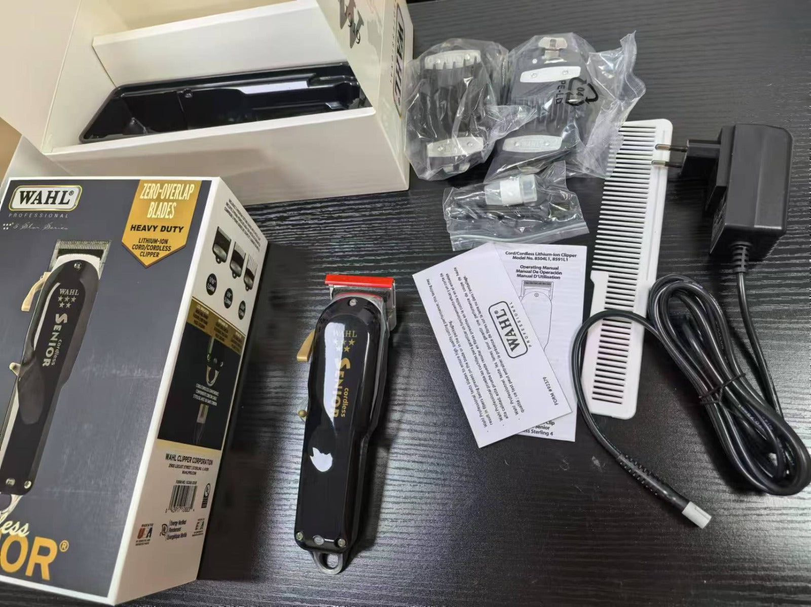 WAHL Senior – Tagliacapelli Professionale Ricondizionato a Nuovo con Confezione Originale e Accessori