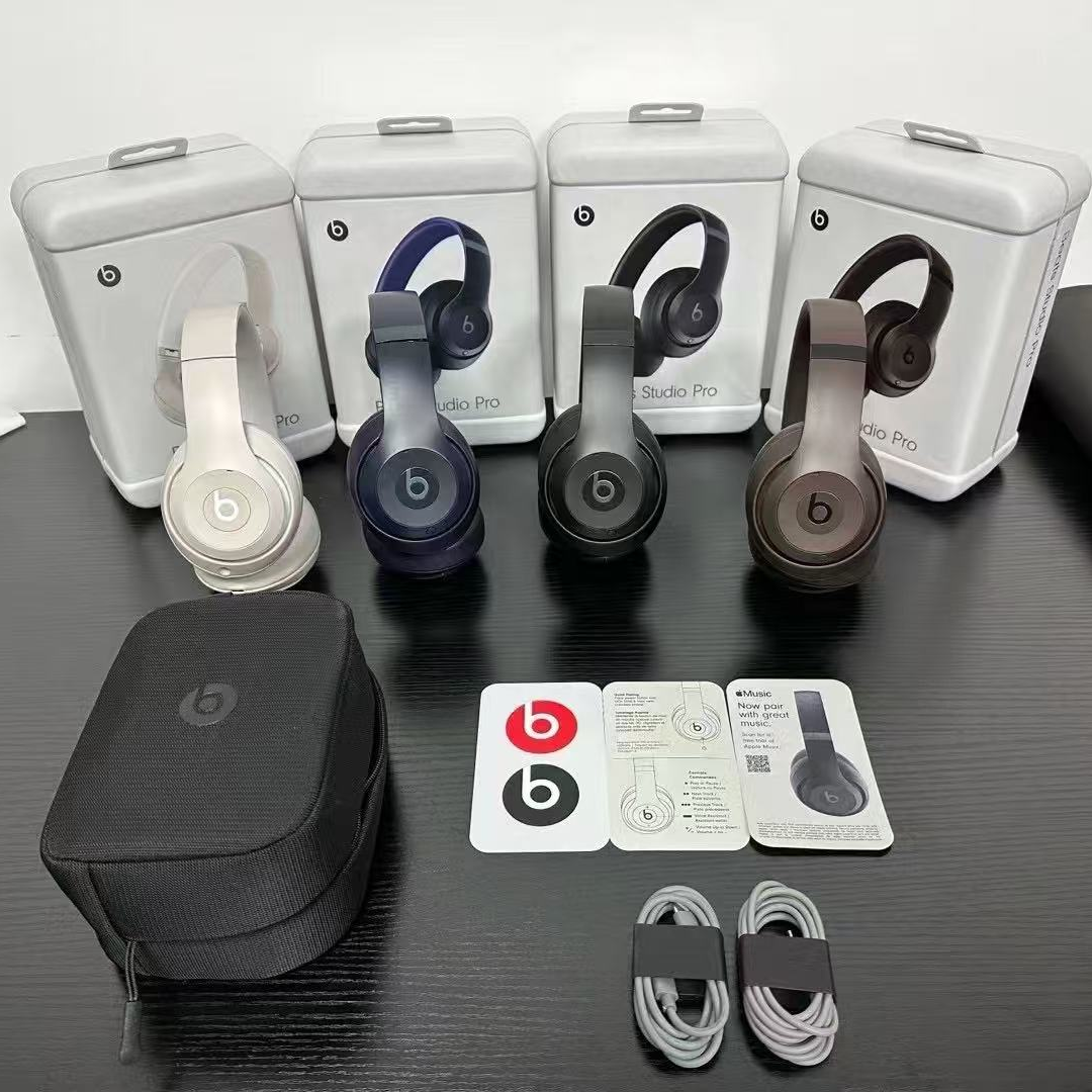 Beats Studio Pro – Cuffie Wireless Ricondizionate a Nuovo con Confezione Originale e Accessori (5 Colori)