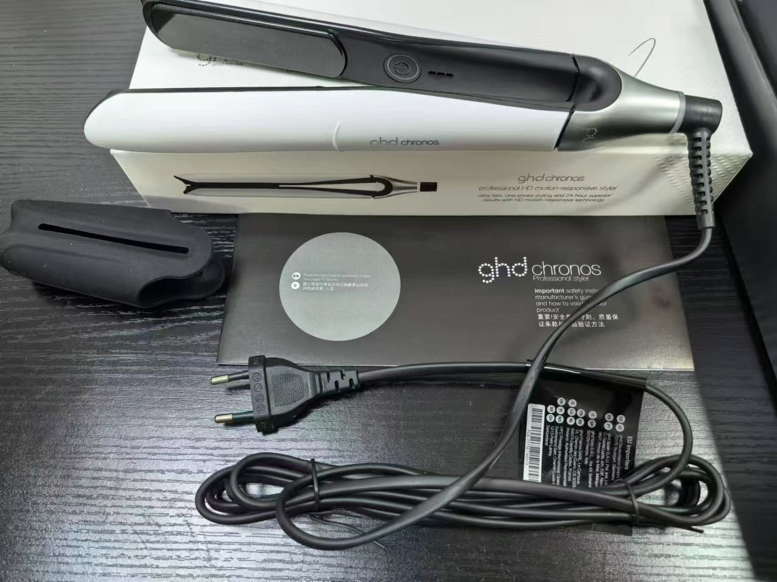 GHD Chronos – Piastra per Capelli Ricondizionata a Nuovo con Confezione Originale