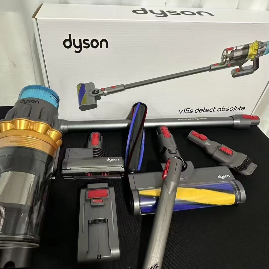 Dyson V15 Detect Absolute – Aspirapolvere Ricondizionato a Nuovo con Confezione Originale e Accessori