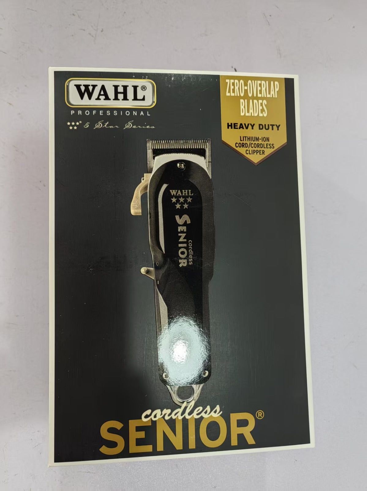 WAHL Senior – Tagliacapelli Professionale Ricondizionato a Nuovo con Confezione Originale e Accessori