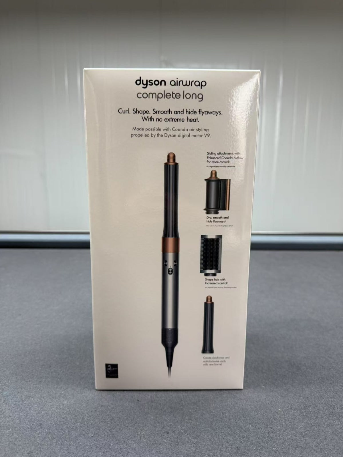 Dyson Airwrap Complete Long HS05 – Ricondizionato a Nuovo con Confezione Originale e Accessori (7 Colori)