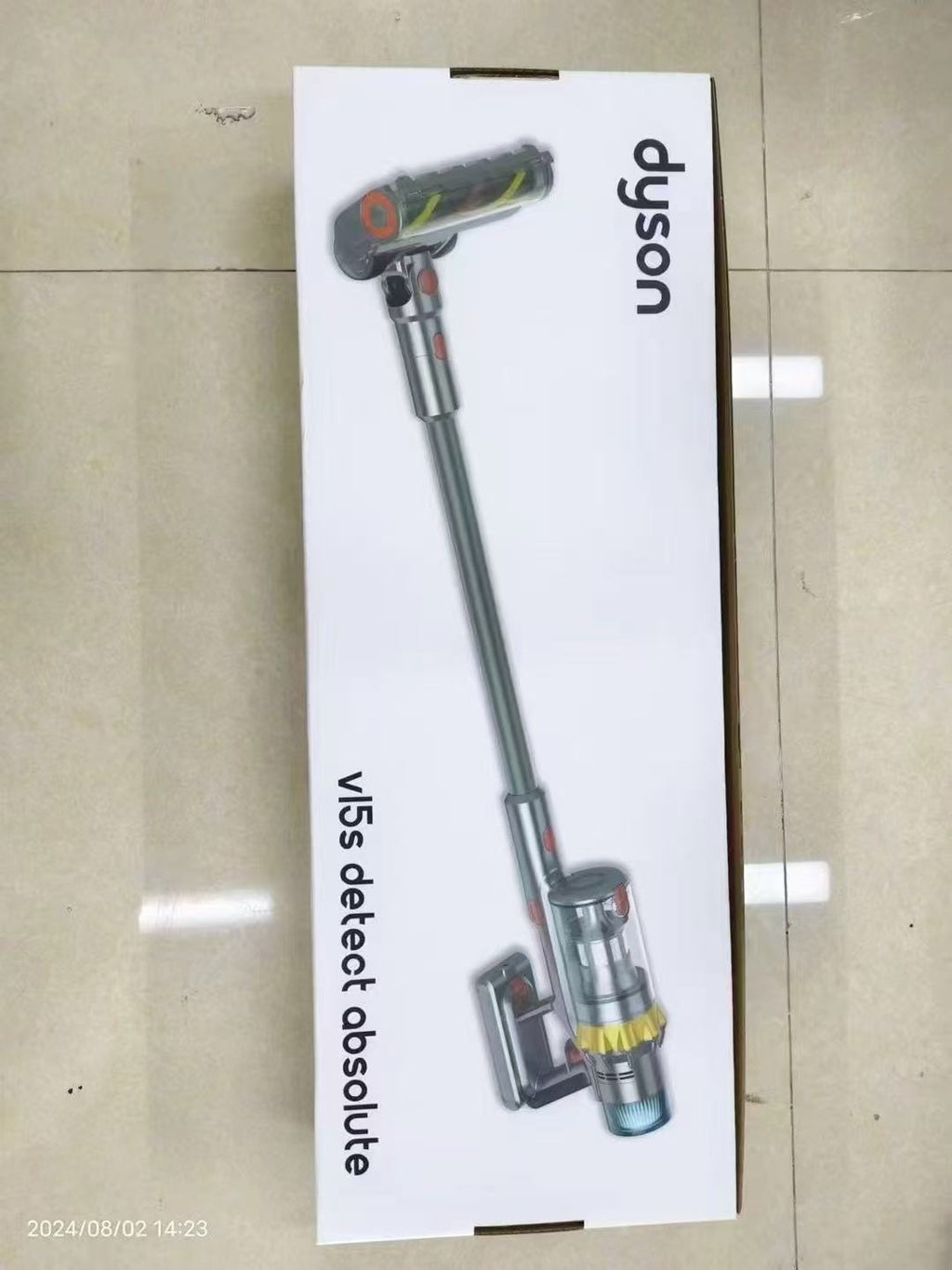 Dyson V15 Detect Absolute – Aspirapolvere Ricondizionato a Nuovo con Confezione Originale e Accessori