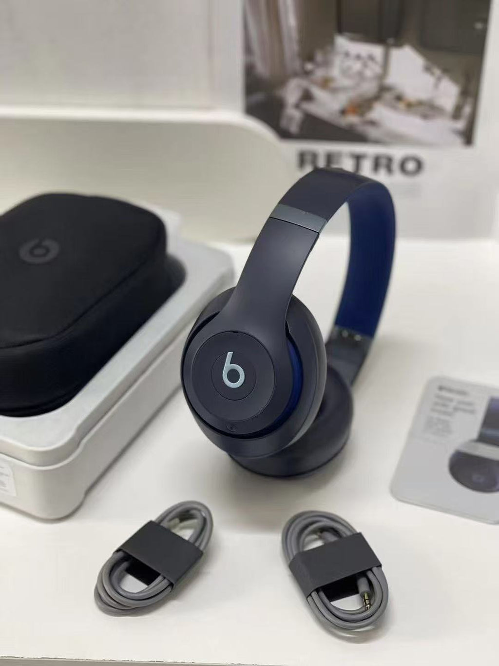 Beats Studio Pro – Cuffie Wireless Ricondizionate a Nuovo con Confezione Originale e Accessori (5 Colori)